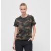 Women's T-shirt dark/camouflage