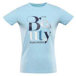 Women's T-shirt nax NAX NERGA crystal blue