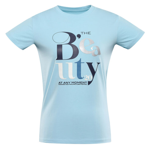 Women's T-shirt nax NAX NERGA crystal blue
