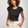 Women's T-shirt with buttons