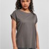 Women's T-shirt with extended shoulder darkshadow