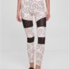Women's Tech Mesh LEGGINGS AOP Soft Seagrass