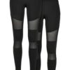 Women's Tech Mesh Leggings 2-Pack Black+Black