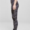 Women's Tech Mesh Leggings AOP Blackuniverse