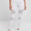 Women's Tech Mesh Leggings in White