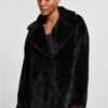 Women's Teddy Lapel Jacket Black