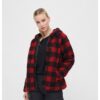 Women's Teddy sweatshirt - red/black