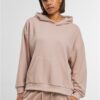 Women's Terry Oversized Hoodie powder pink