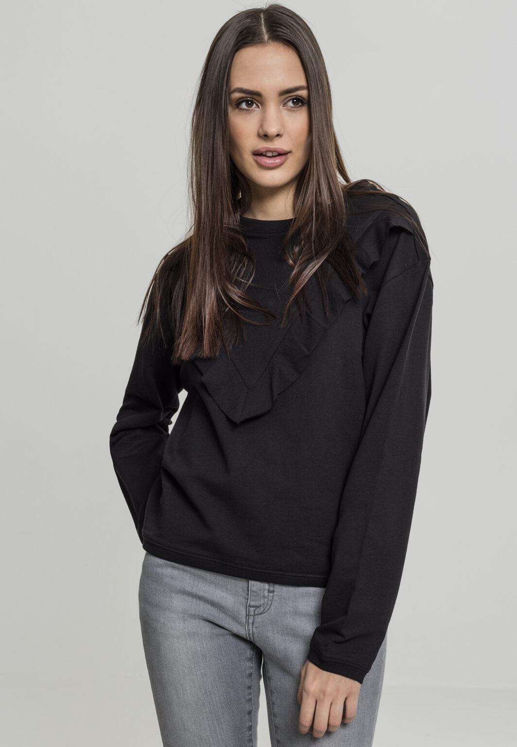Women's Terry Volant Crew Black