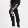 Women's Thug Life Dessa Leggings - Black/White