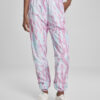 Women's Tie Dye Track aquablue/pink trousers