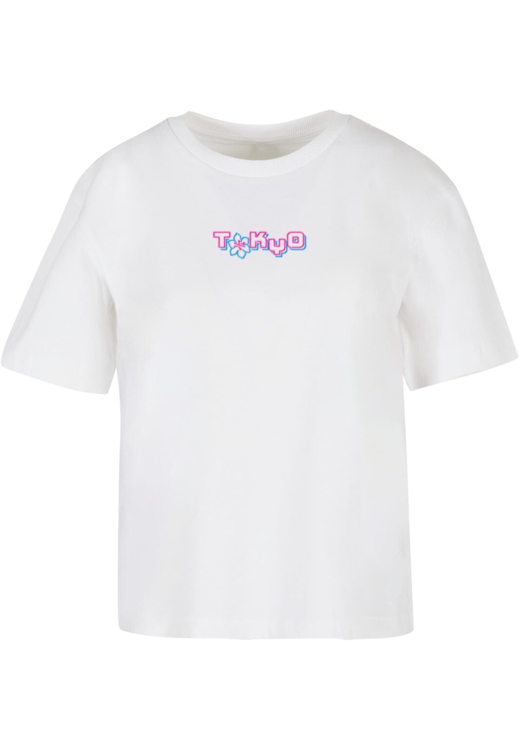 Women's Tokyo Dragon Neon T-Shirt - White