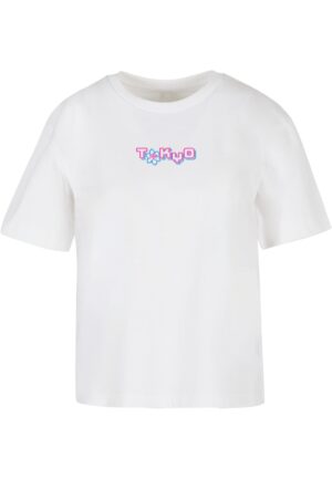 Women's Tokyo Dragon Neon T-Shirt - White
