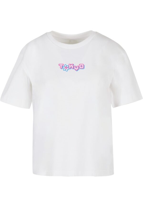 Women's Tokyo Dragon Neon T-Shirt - White
