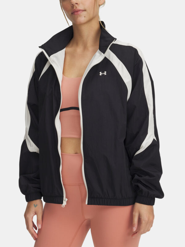 Women's Under Armour Icon Crinkle Track Jacket - Women's
