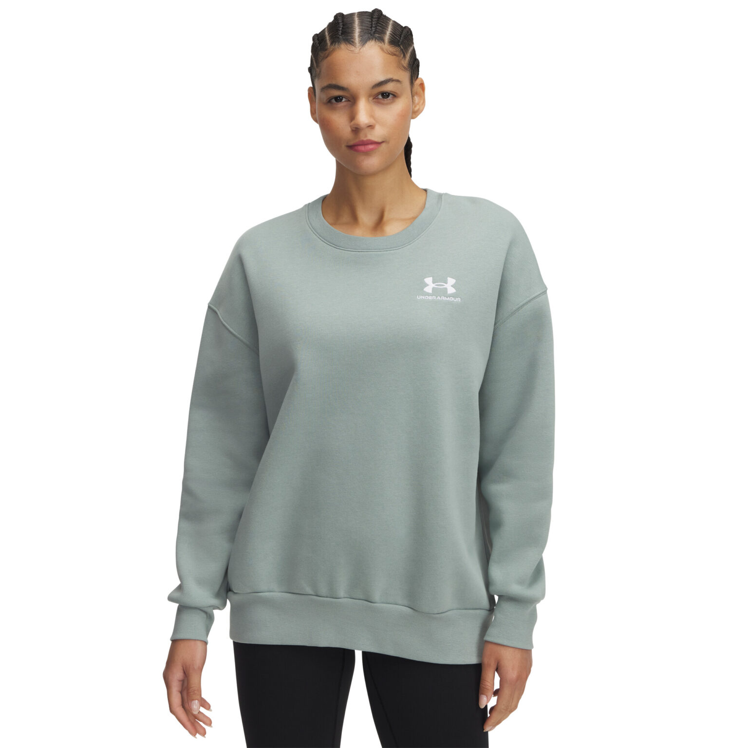 Women's Under Armour Icon Fleece OS Crew Sweatshirt