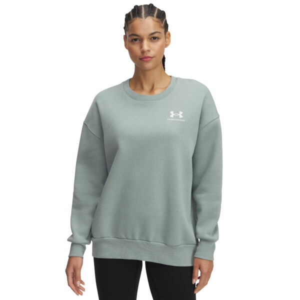 Women's Under Armour Icon Fleece OS Crew Sweatshirt