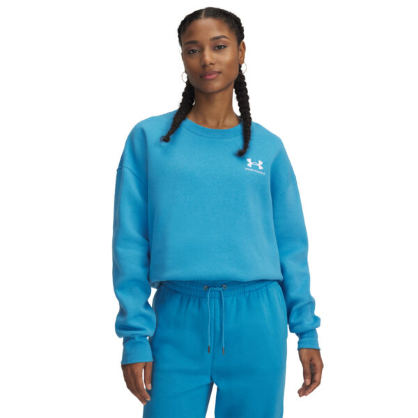 Women's Under Armour Icon Fleece OS Crew Sweatshirt