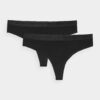 Women's Underwear Panties 4F (2 Pack) - Black