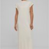 Women's Urban Classics Long Extended Shoulder Dress - Cream