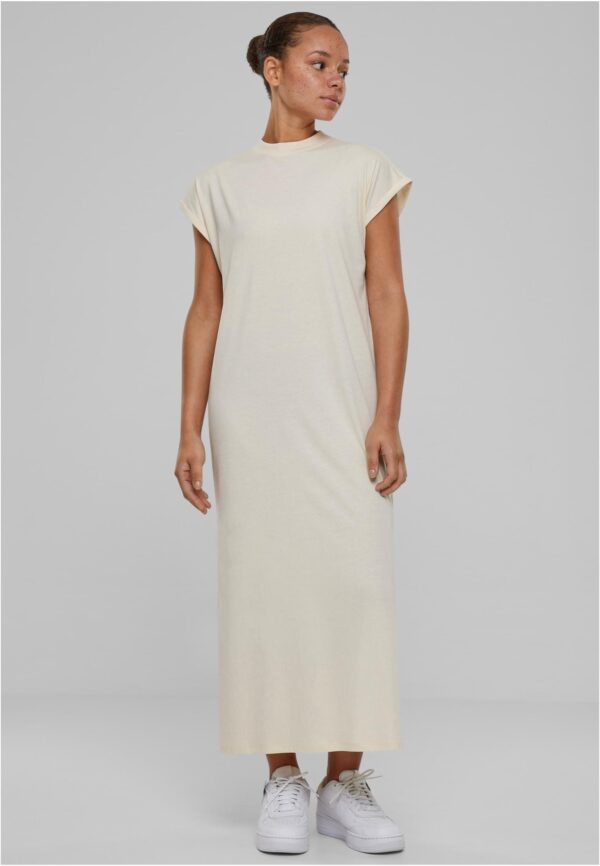 Women's Urban Classics Long Extended Shoulder Dress - Cream