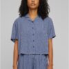 Women's Viscose Resort Shirt - Blue