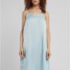 Women's Viscose Satin Nightgown - Blue