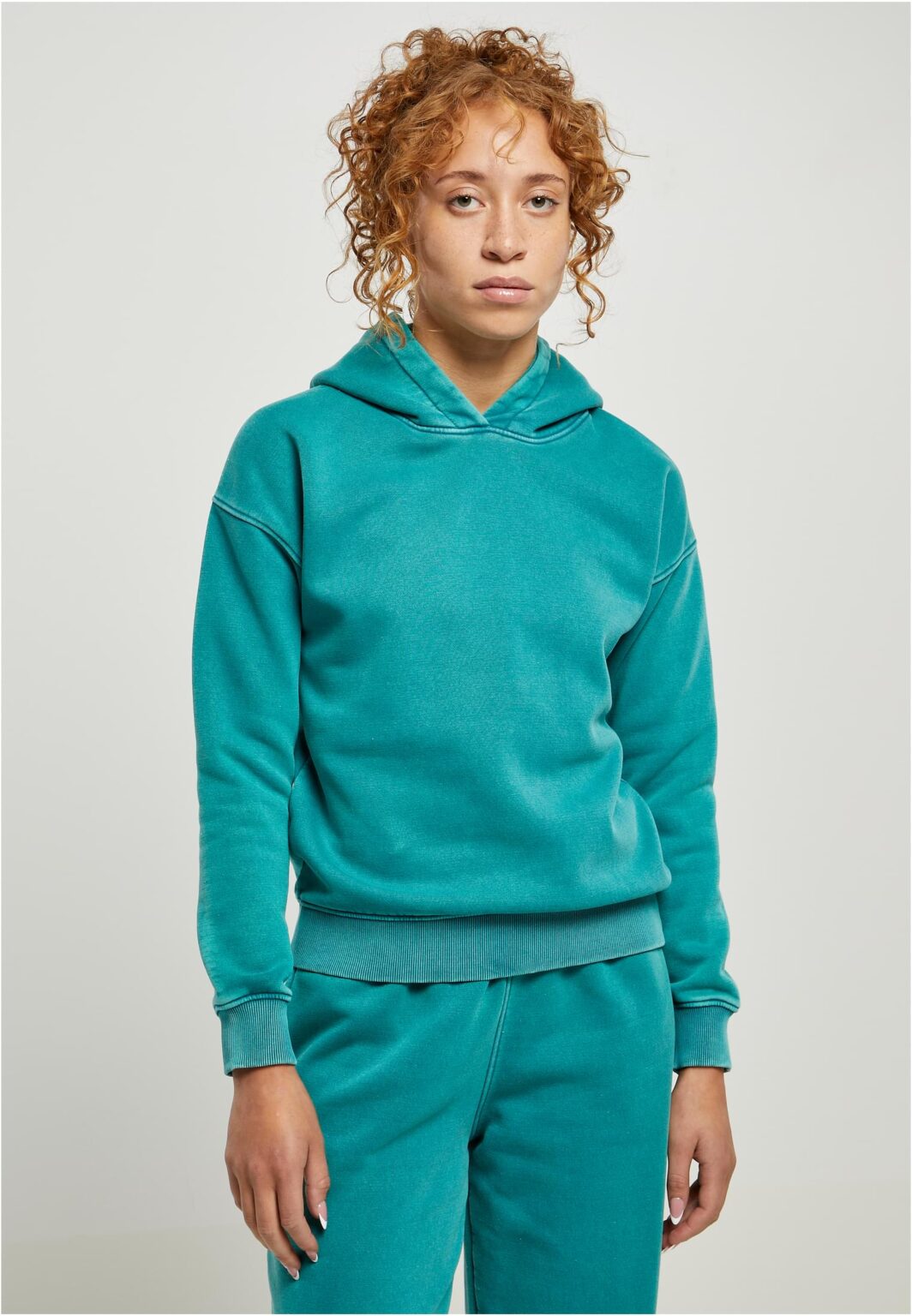 Women's Watercolor Hood Stone Washed