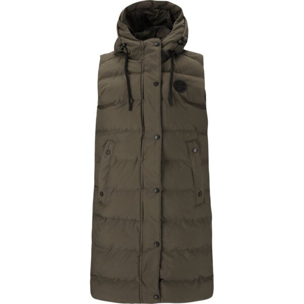 Women's Weather Report Chief W Long Puffer Vest