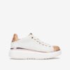 Women's White Leather Sneakers Replay - Women's