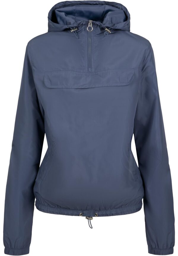 Women's basic tug-of-war jacket vintageblue