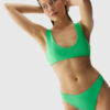 Women's bikini top 4F - green