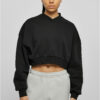Women's black V-neckline