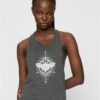 Women's black charcoal for butterflies