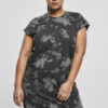 Women's bleached dress black/grey