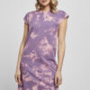 Women's bleached dress gray-purple