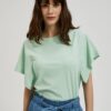 Women's blouse MOODO with wide sleeves - mint
