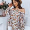 Women's blouse ROSIA ecru Dstreet