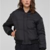 Women's bomber jacket Puffer Blouson black