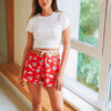 Women's boxer shorts Frogies Cats Love
