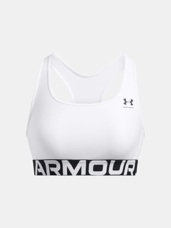 Women's bra Under Armour UA HG Mid Branded-WHT - Women's