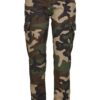Women's camo cargo pants high waist woodcamo