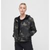 Women's camouflage windbreaker