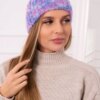 Women's cap Cina K259 purple