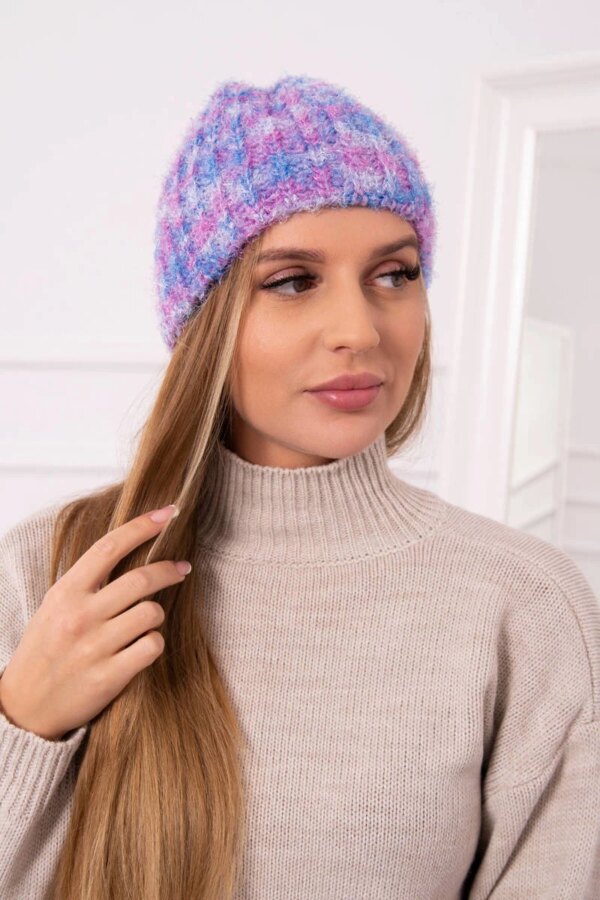 Women's cap Cina K259 purple