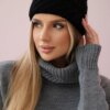 Women's cap Dagmara K332 black