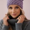 Women's cap Dagmara K332 purple