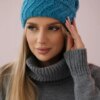 Women's cap Dagmara K332 turquoise