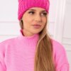 Women's cap Elora K336 dark pink