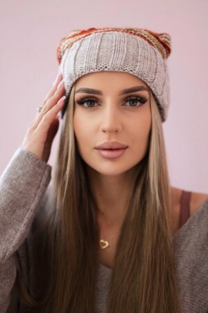 Women's cap Feba K330 beige